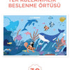 Minimono Tek Kullanımlık Beslenme Örtüsü - 30 Adet - Deniz Canlıları