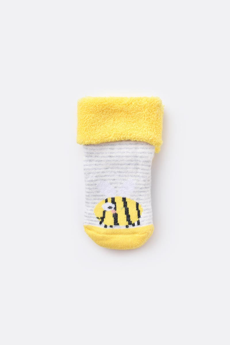 Biorganic Animals Towel Non-Slip Socks