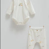 Caramell Safari Ekru Body Pantolon Set (0-1/1-3AY)