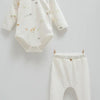 Caramell Safari Ekru Body Pantolon Set (0-1/1-3AY)