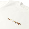 Bon Voyage Nakışlı Slogan Bebek Tshirt