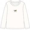 Camp Checklist Uzun Kollu T-shirt Beyaz