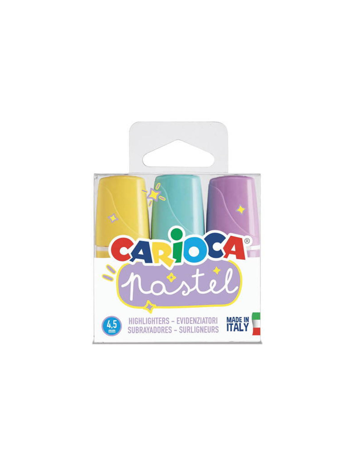 Carioca Pastel Mini Marker 3-Pack