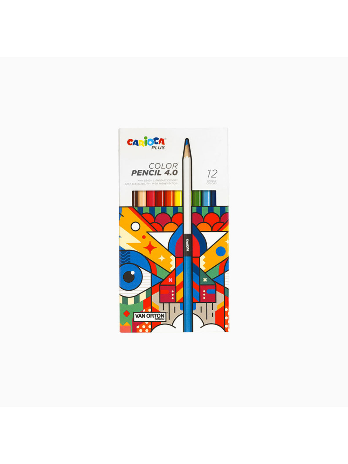 Carioca Plus 4.0 Colored Pencils 12 Pack