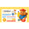 Childgen - Doğal Oyun Hamuru Sevimli Patiler -Market Set