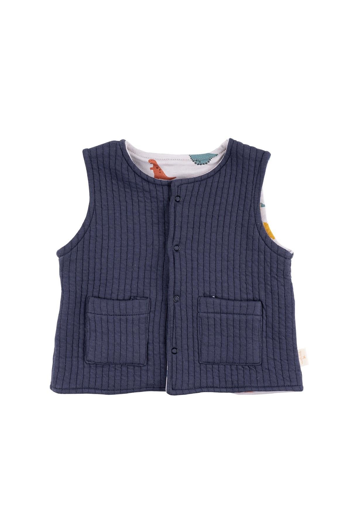 Double-Sided Quilted Vest