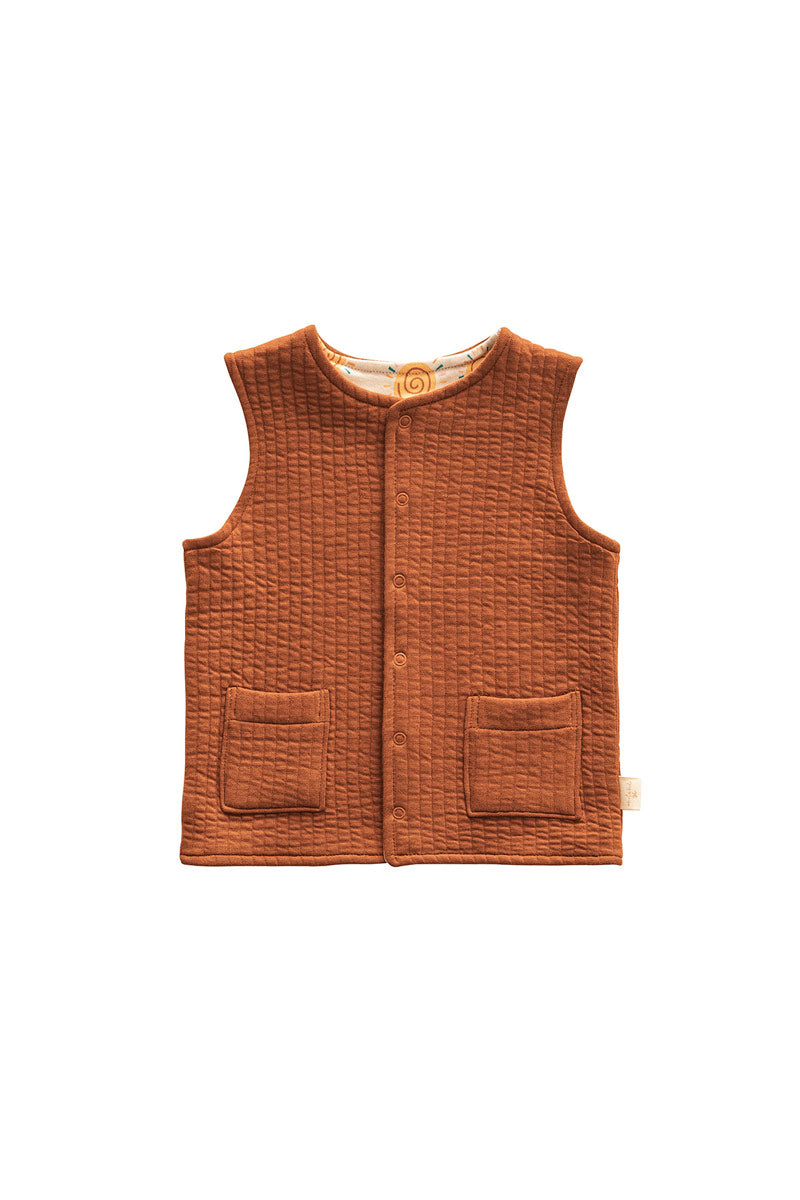 Double-Sided Quilted Vest