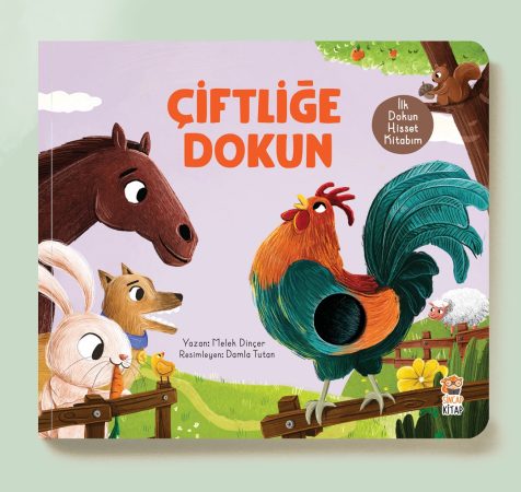 SİNCAP KİTAP İLK DOKUN HİSSET KİTABIM ÇİFTLİĞE DOKUN