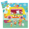Djeco Dekoratif Puzzle - Ice Cream Truck 16 Parça