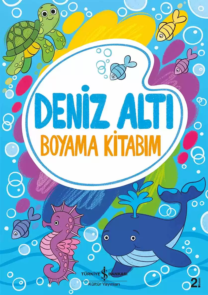 Iş Bankası Yayınları Deniz Altı- Boyama Kitabım