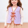 Dreams Kapitone Yelek Floral Lila