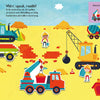 Felt Stickers - Diggers Play Scene Book