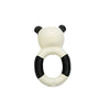 Hubble - Doğal Bebek Diş Kaşıyıcı Ve Oyuncağı Panda Halkalı