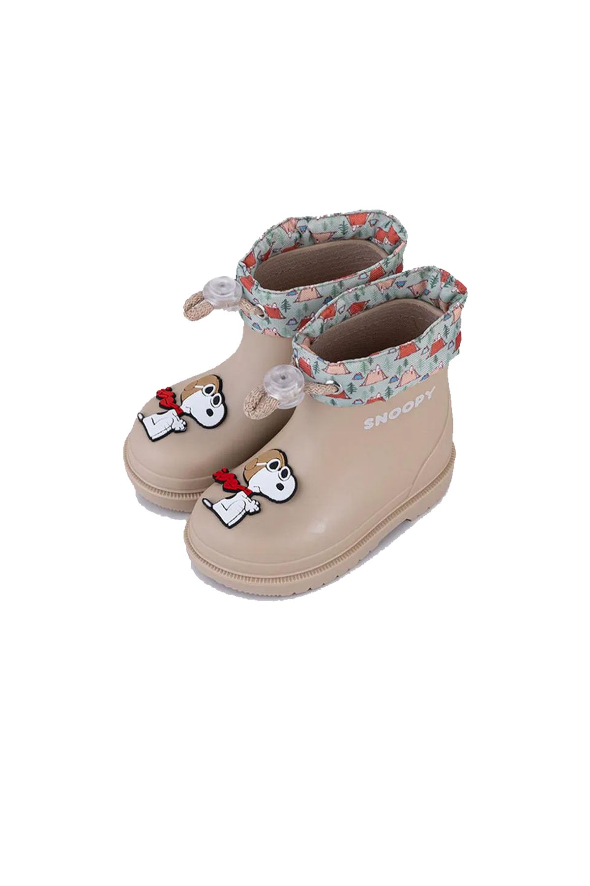 Igor Bımbı Snoopy Beige Kids Rain Snow Boots