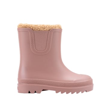 Igor Tokıo Borreguıto Çocuk Kürklü Yağmur Botu-Rosa