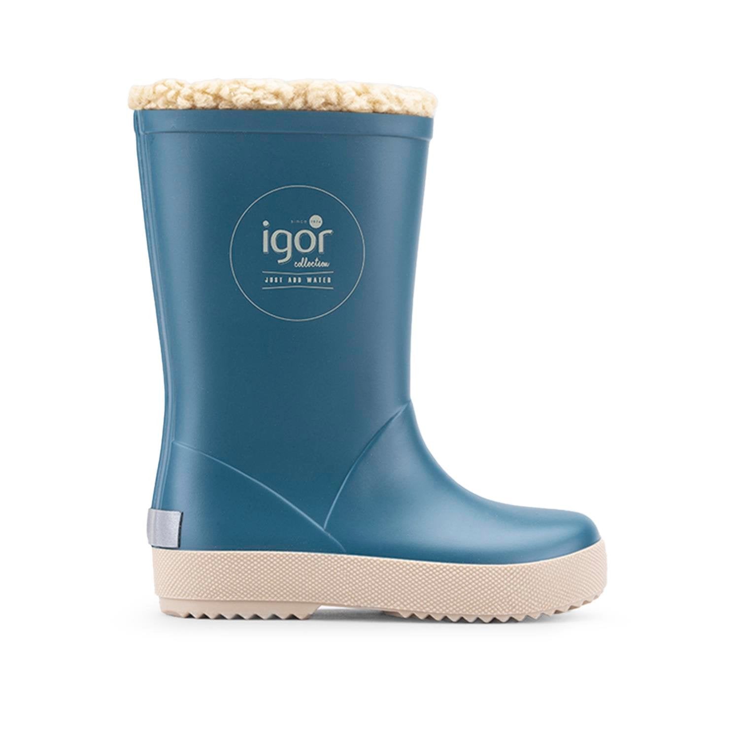 Igor Splash Dk Borreguito Kürklü Çocuk Yağmur Botu Petroleo