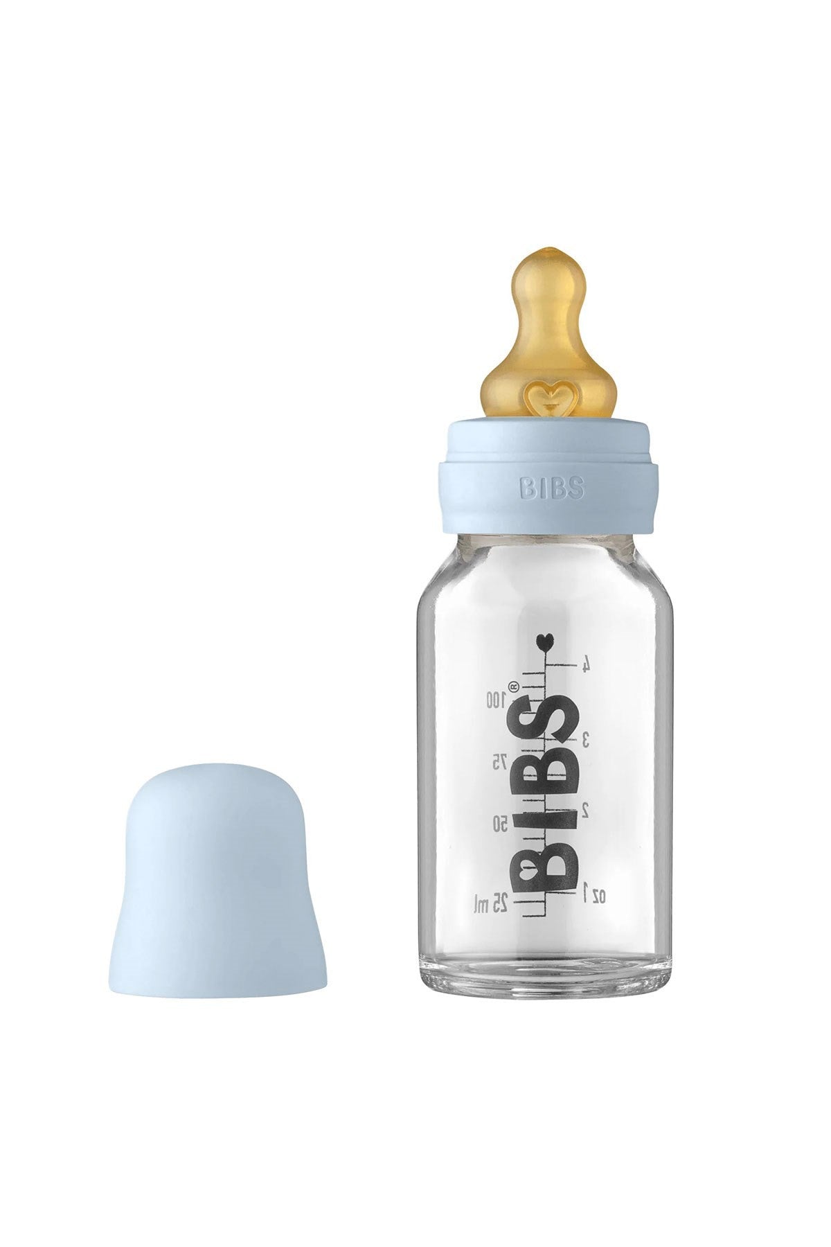 Bibs Baby Bottle Comp. Set Feeding Bottle - Baby Blue / 110 ml