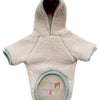 Hooded Plush Dog Sweatshirt