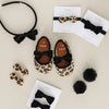 Ipobomi Leopard Slippers Ballerina (With Playhouse Bag)