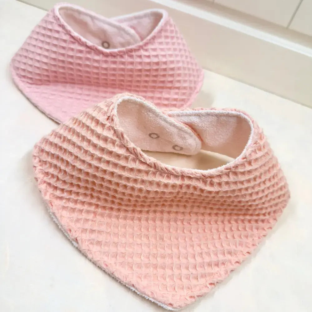 Le Petit Dodo 2'li Su Geçirmez Soft El Yapımı Bebek Salya Önlüğü – 0-24 Ay