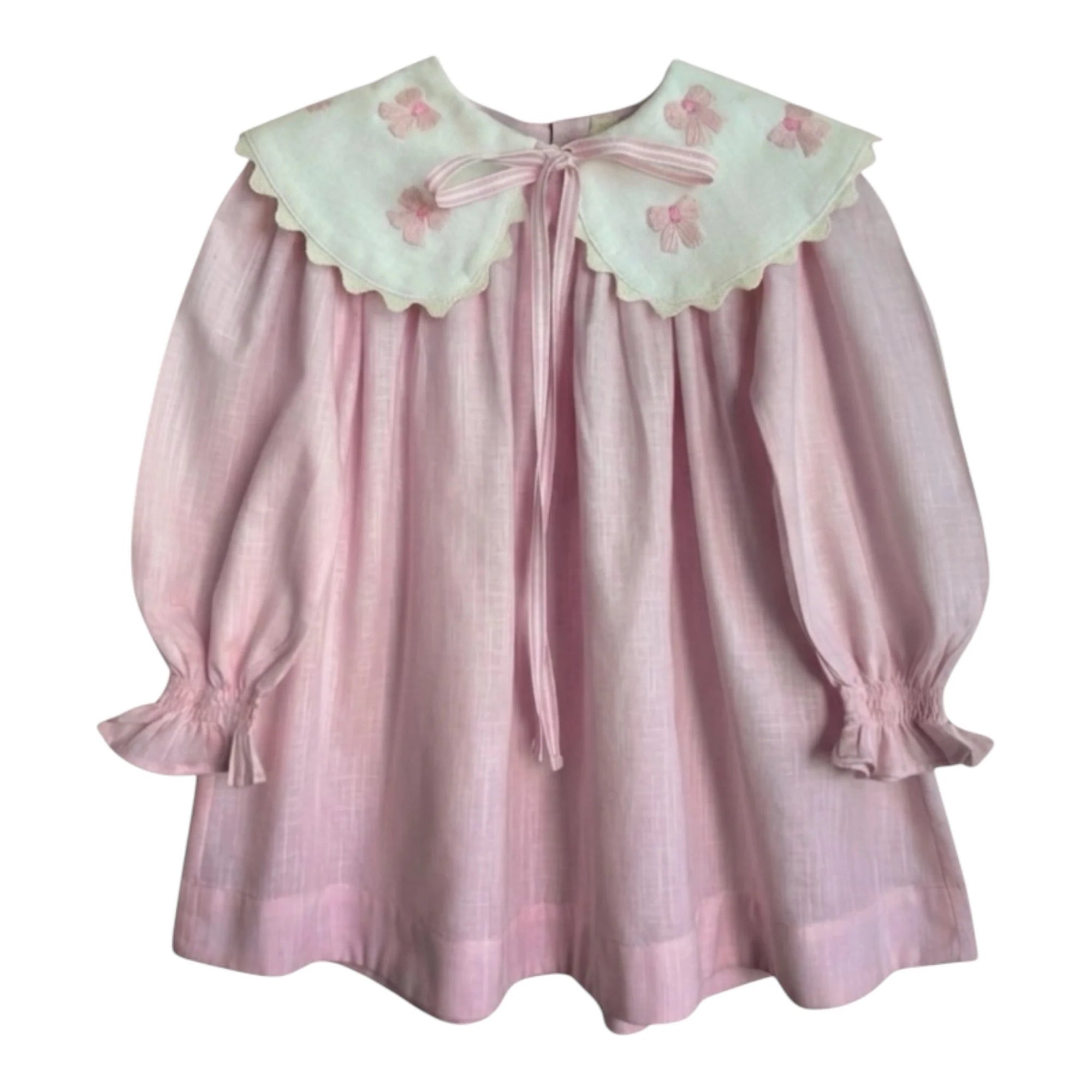 Le Petit Mico - Jolie Bow Pink Elbise