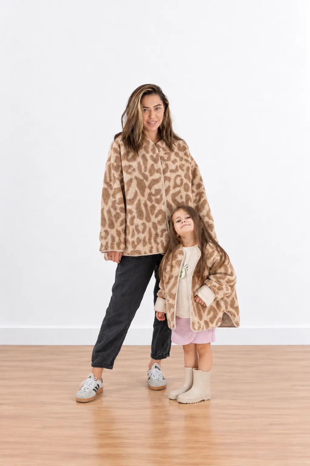 Leoparden-Wendejacke für Erwachsene