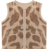 Little One's Heart Peluş Yelek - Leopar