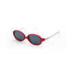 Looklight Bob Matte Jelly Red Smoked 3-6 Years Old Kids Sunglasses