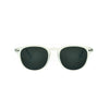 Looklight Langdon Matte Crystal Smoked Adult Sunglasses