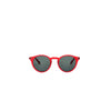 Looklight Letoon S-size Matte Jelly Red Smoke Adult Sunglasses