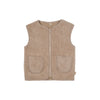 Magic Rabbit Peluş Yelek - Bej