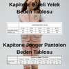 Masalsı Şıklık Somon Kapitone Yelek, Somon Kapitone Jogger  2'li Çocuk Kombini
