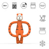 Matchstick Monkey Silikon Diş Kaşıyıcı / Teddy Tiger