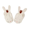 Meri Meri - Peach Rabbit Organic Baby Booties