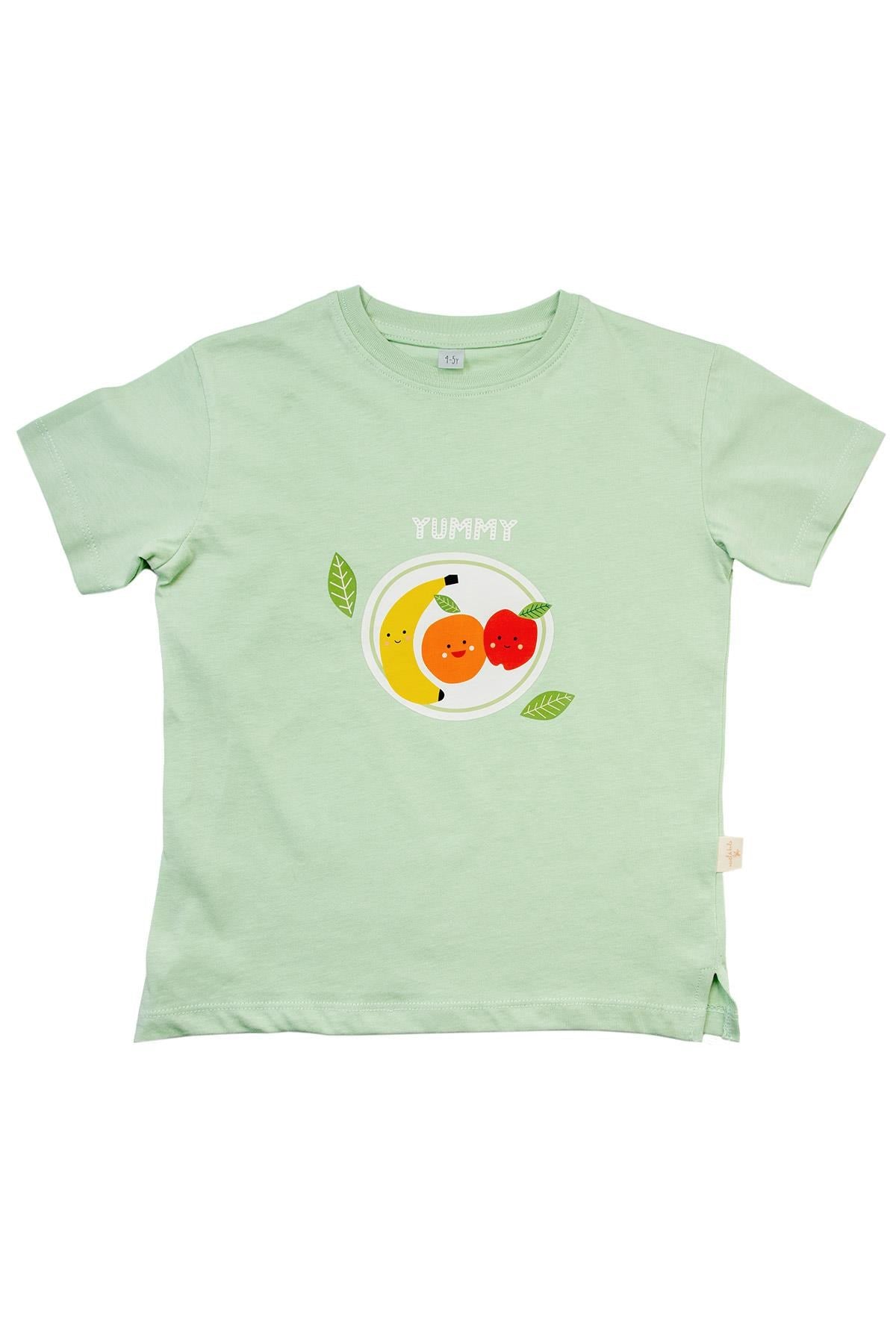 Meyve Baskılı T-shirt