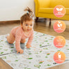 Minimono Activity Blanket - Cute Fruits &amp; Vegetables
