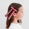Mimi & Lula Circus Glitter Bow Toka - Red