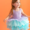 Mini Celebrities Ombre-Sommer-Tutu-Kleid – Lila Meerjungfrau