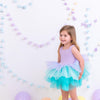 Mini Celebrities Ombre-Sommer-Tutu-Kleid – Lila Meerjungfrau