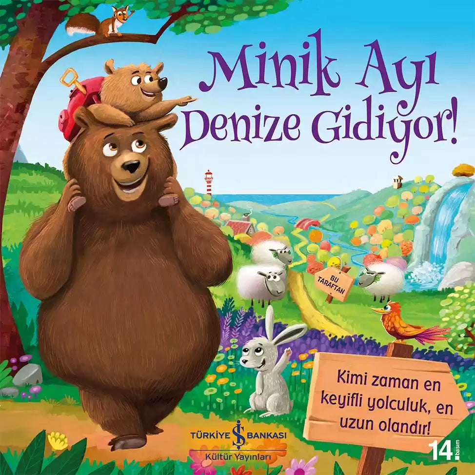 Iş Bankası Publications – Geschichtenbuch „Little Bear Goes to the Sea“.