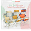 Minimono İsim Yazılı Plus Mama Sandalyesi - Sarı
