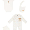 Minycenter Unisex Bebek 4'lü Set - 0-3 Ay