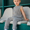 Striped Muslin Jumpsuit