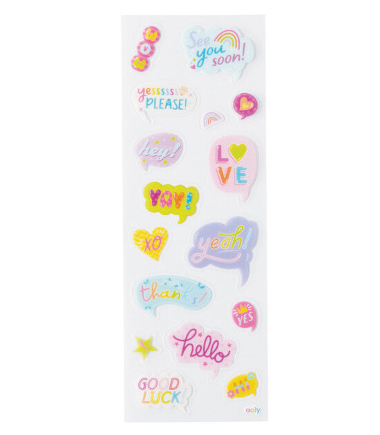 Ooly Stickiville Çıkartmalar - Cute Thoughts