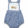 Peach Truck Plaid Overalls