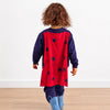 Sweatshirt mit Umhang-Detail - Nachtblau