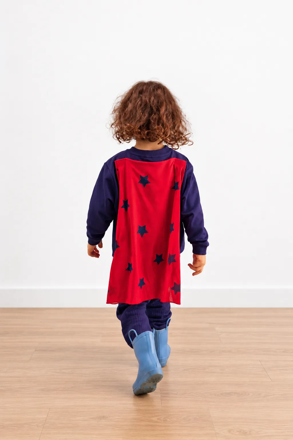 Pelerin Detaylı Sweatshirt - Gece Mavisi