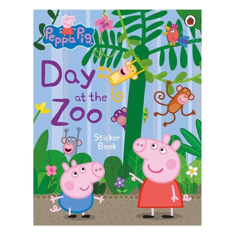 Peppa Pig- Day At The Zoo Sticker Book