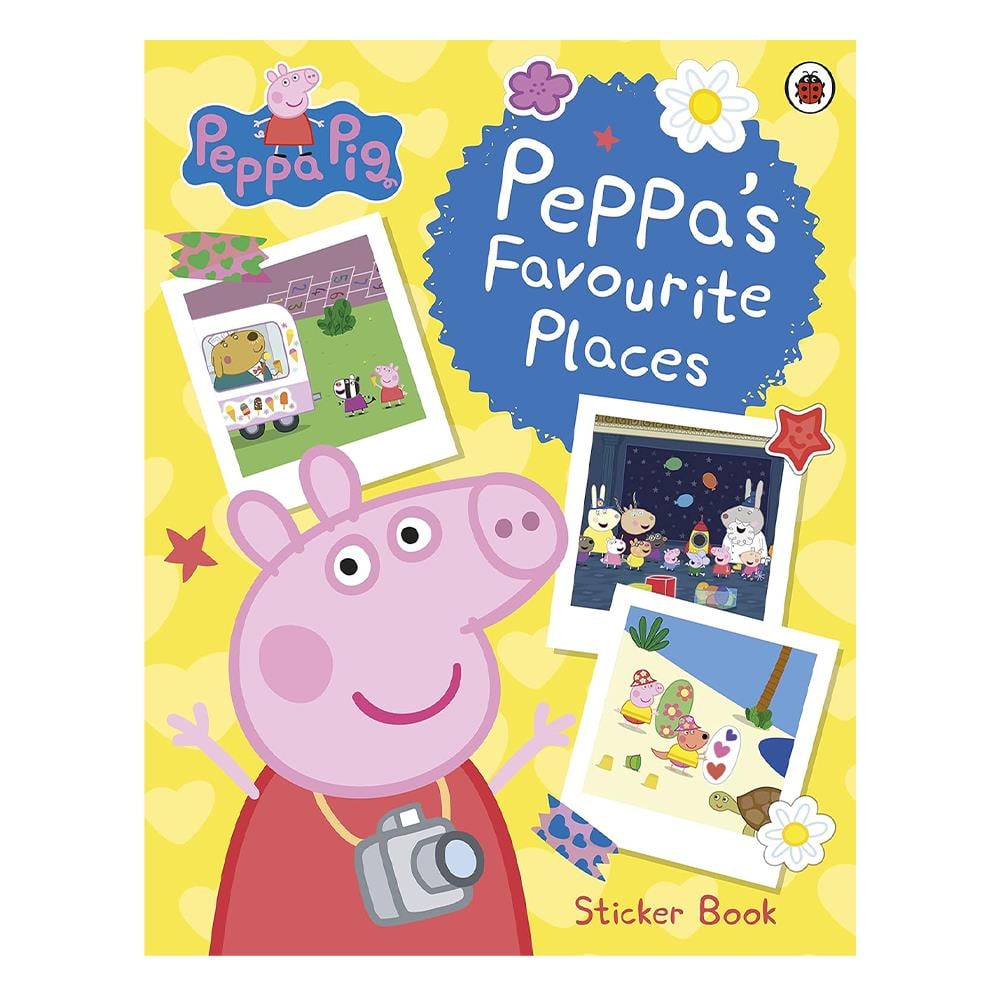 Peppa Pig- Peppas Favorite Places Sticker Book