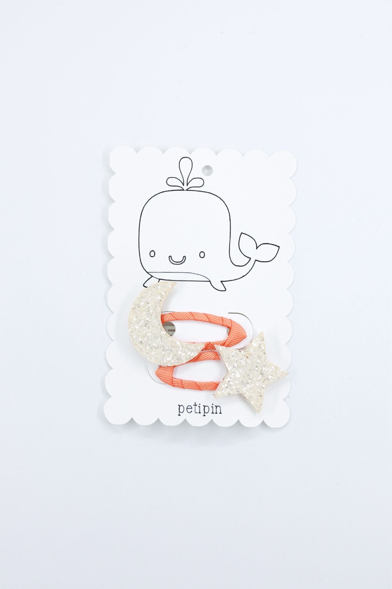 Petipin Glitter Detaylı Turuncu Toka